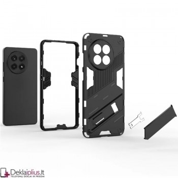 Smūgiams atsparus dėklas su kojele - juodas (Oneplus 13R) Smūgiams atsparus dėklas su kojele - juodas (Oneplus 13R)